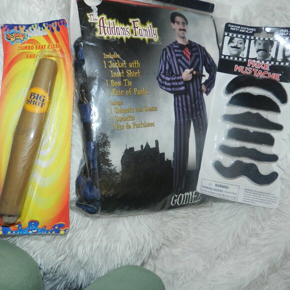 Deluxe Gomez The Addams Family Costume Mens size 36-38 NWT 🆕SHIPS FAST😮‍💨⚡🚚 - Picture 4 of 16